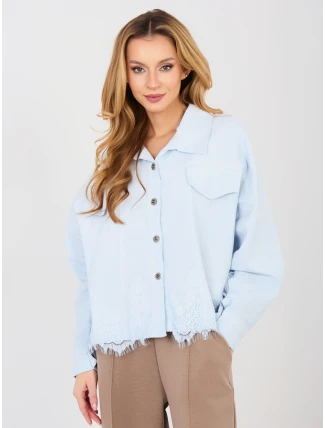 IT KR bunda FL10001.54 světle modrá IT KR bunda FL10001.54 světle modrá
