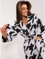 LK PL 509550 kabát.19X šedá černá