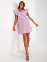 LK SK 506795 šaty.71 světle fialová