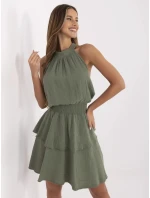 Šaty MI SK 92166.71P khaki Šaty MI SK 92166.71P khaki