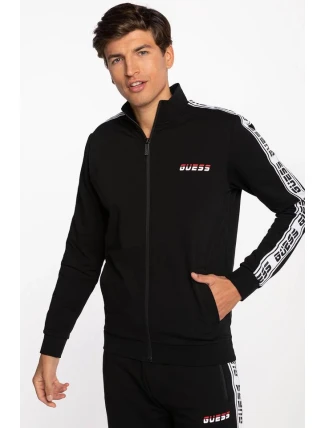 Pánská mikina U0BA33K6XF0 - JBLK černá - Guess