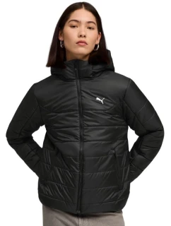 Dámská vyteplená bunda Puma ESS s kapucí černá 685231 01