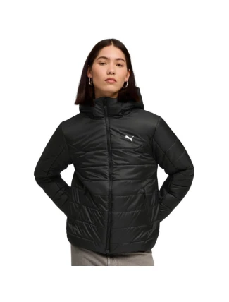 Dámská vyteplená bunda Puma ESS s kapucí černá 685231 01