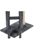 VĚŽOVÝ STROM SE ŠKRABADLEM PRO KOČKY 45X30X110CM VĚŽOVÝ STROM SE ŠKRABADLEM PRO KOČKY 45X30X110CM