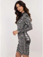 Šaty DHJ SK 15353.58P tmavě šedé