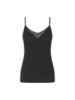 Dámský pyžamový top Aura Spotlight Camisole - BLACK - černý 0004 - TRIUMPH Dámský pyžamový top Aura Spotlight Camisole - BLACK - černý 0004 - TRIUMPH