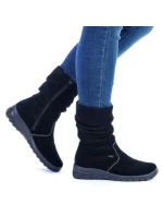 RIEKER W RKR130 zateplené kožené boty RIEKER W RKR130 zateplené kožené boty