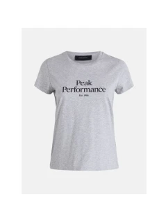 Tričko Peak Performance W Original Tee šedé