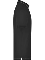 Daiber JN 569 Pánské žerzejové elastické polo 02.0569 black/white Daiber JN 569 Pánské žerzejové elastické polo 02.0569 black/white