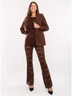 Kalhoty MI SP K69 3.21P hnědé